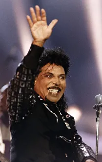 Little Richard 1950s Pop Singer in concert in Belgium in 1992