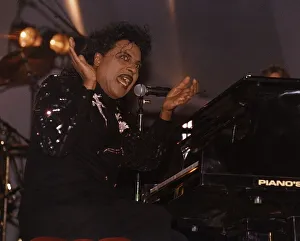 Little Richard rock and roll legend at Sports Palace Antwerp Belgium
