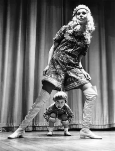 Little Sharon Evans was disappointed when she went to a fashion show recently