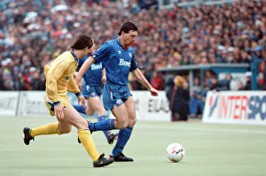 00248 Prints: Littlewoods Cup. Oldham Athletic 2-2 Everton 17th February 1990