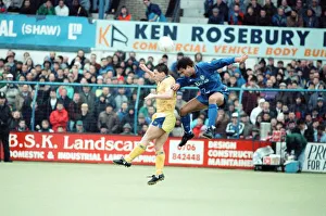 Littlewoods Cup. Oldham Athletic 2-2 Everton 17th February 1990