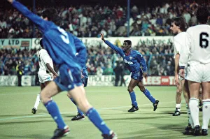 00246 Prints: Littlewoods Cup. Oldham Athletic 6-0 West Ham 14th February 1990