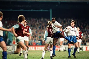 00246 Prints: Littlewoods Cup replay. West Ham 3 v Oldham Athletic 0. 7th March 1990