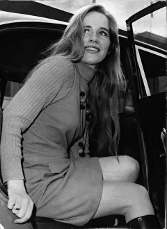 Liv Ullmann actress starred in film Pope Joan - March 1971