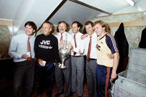Liverpool 0 v 2 Arsenal, Division One League Title clincher at Anfield, Liverpool