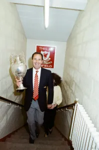 Liverpool 0 v 2 Arsenal, Division One League Title clincher at Anfield, Liverpool