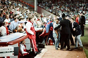 Liverpool 0 v 2 Arsenal, Division One League Title clincher at Anfield, Liverpool