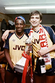 Liverpool 0 v 2 Arsenal, Division One League Title clincher at Anfield, Liverpool