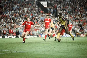 Liverpool 0 v 2 Arsenal, Division One League Title clincher at Anfield, Liverpool