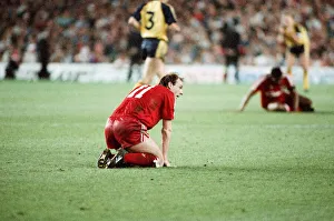 Liverpool 0 v 2 Arsenal, Division One League Title clincher at Anfield, Liverpool