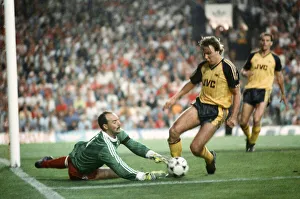 Liverpool 0 v 2 Arsenal, Division One League Title clincher at Anfield, Liverpool