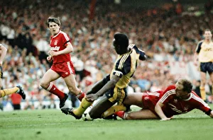 Liverpool 0 v 2 Arsenal, Division One League Title clincher at Anfield, Liverpool