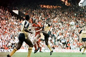 Liverpool 0 v 2 Arsenal, Division One League Title clincher at Anfield, Liverpool