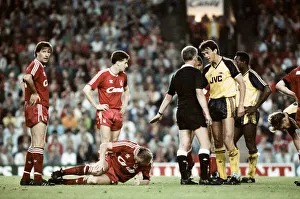 Liverpool 0 v 2 Arsenal, Division One League Title clincher at Anfield, Liverpool
