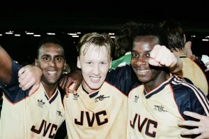Liverpool 0 v 2 Arsenal, Division One League Title clincher at Anfield, Liverpool