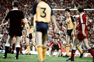 Liverpool 0 v 2 Arsenal, Division One League Title clincher at Anfield, Liverpool