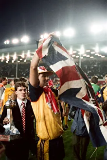 Liverpool 0 v 2 Arsenal, Division One League Title clincher at Anfield, Liverpool