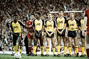 Liverpool 0 v 2 Arsenal, Division One League Title clincher at Anfield, Liverpool