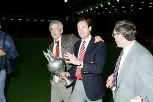 Liverpool 0 v 2 Arsenal, Division One League Title clincher at Anfield, Liverpool