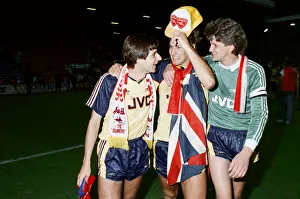 Liverpool 0 v 2 Arsenal, Division One League Title clincher at Anfield, Liverpool