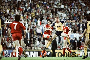 Liverpool 0 v 2 Arsenal, Division One League Title clincher at Anfield, Liverpool