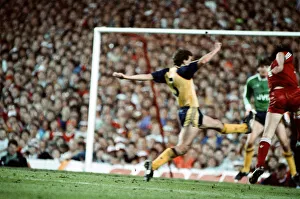 Liverpool 0 v 2 Arsenal, Division One League Title clincher at Anfield, Liverpool