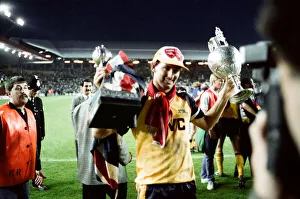 Liverpool 0 v 2 Arsenal, Division One League Title clincher at Anfield, Liverpool