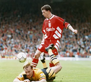 Liverpool 0 v Arsenal 0. Premier League match at Anfield, Liverpool