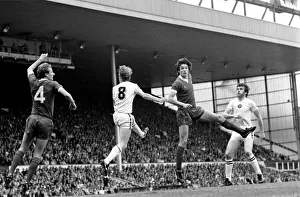 Liverpool 0 v. Aston Villa 0. Division one football September 1981 MF03-15-022