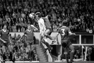 Liverpool 0 v. Aston Villa 0. Division one football September 1981 MF03-15-026