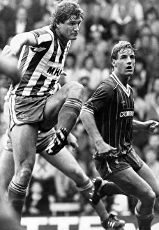 Liverpool 0 v Sheffield Wednesday 2 Old first Division League One match at Anfield