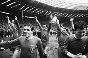 Liverpool 2 v Leeds United 1, 1965 FA Cup Final at Wembley Stadium
