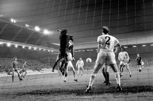 Liverpool (2) v. Servette (0). European Cup Winners Cup. Liverpools 1st goal