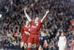 Liverpool 6 v FC Sion 3. UEFA European Cup Winners Cup 2nd round 2nd leg match