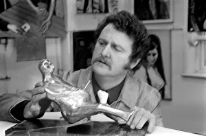 Sculpture Prints: Liverpool art sculptor Arthur Dooley is proud of his latest work