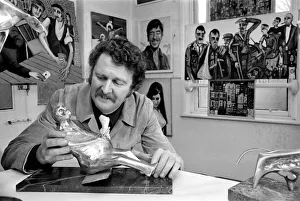Liverpool art sculptor Arthur Dooley is proud of his latest work