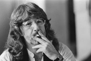 Interview Prints: Liverpool dramatist, lyricist and composer Willy Russell pictured at the Liverpool