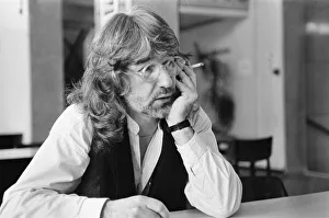 01134 Prints: Liverpool dramatist, lyricist and composer Willy Russell pictured at the Liverpool