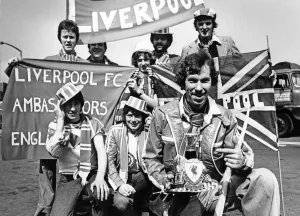 Liverpool football fans preapred for their sides first ever European Cup Final when