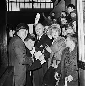 Liverpool football team depart Lime Street railway station for London where they will