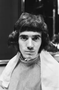Liverpool footballer Kevin Keegan visits top London hairdresser Michael John for a new