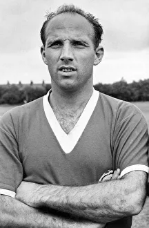 Liverpool footballer Ronnie Moran during a training session. August 1963