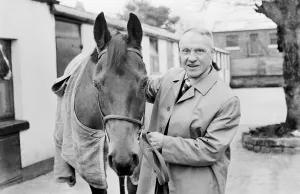 Two Liverpool legends together. Bill Shankly the Liverpool FC manager is seen here with
