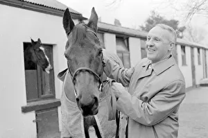 Two Liverpool legends together. Bill Shankly the Liverpool FC manager is seen here with