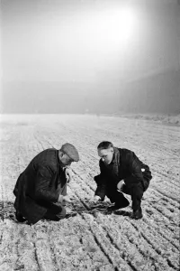 Groundsman Prints: Liverpool manager Bill Shankly called in Mr John Flood of Queensferry