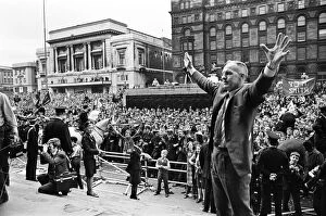 Images Dated 29th January 2021: Liverpool manager Bill Shankly pictured on his side
