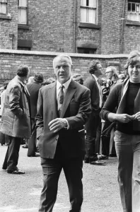 Former Liverpool manager Bill Shankly. Shankly stunned the football world after