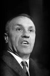 00438 Prints: Liverpool Manager Bill Shankly watching a reserve game at Anfield between Liverpool