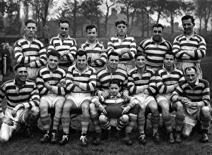 Liverpool Rugby League club team group October 1951