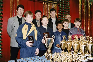 Ceremony Prints: Liverpool striker Robbie Fowler had a Double date in Toxteth this week